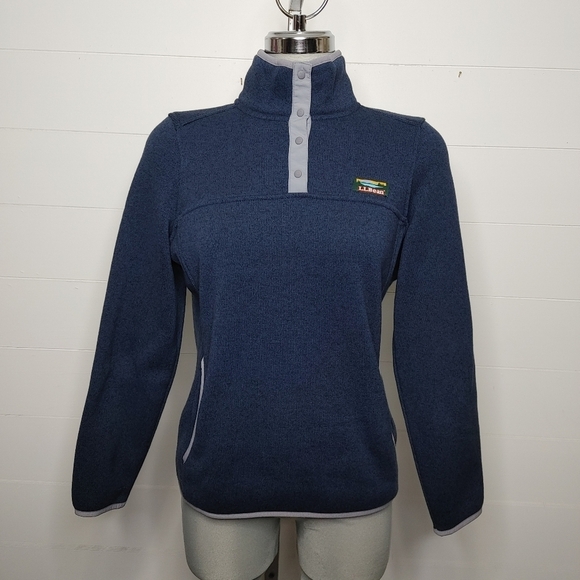 L.l. Bean sweater fleece jacket XSP - Picture 2 of 10
